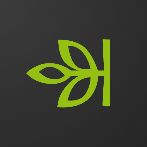 Green ancestry logo featuring stylized leaves and a letter "A
